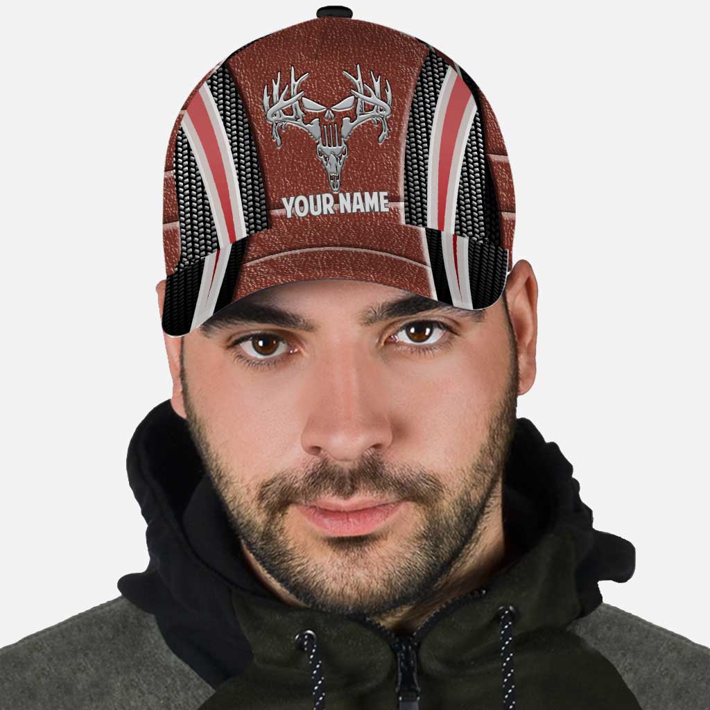 Love Hunting -  Personalized Classic Cap With Metal Pattern Print