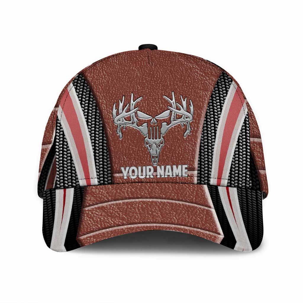Love Hunting -  Personalized Classic Cap With Metal Pattern Print