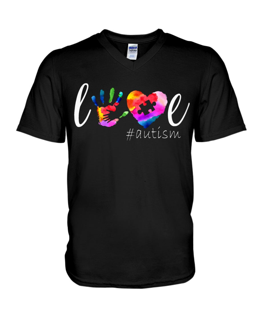 Love Autism - Autism Awareness T-shirt and Hoodie 0520