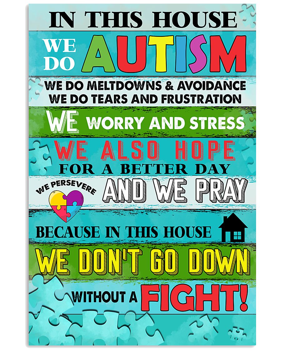 Limited Edition - Selling Out Fast - Autism Awareness Poster 0921