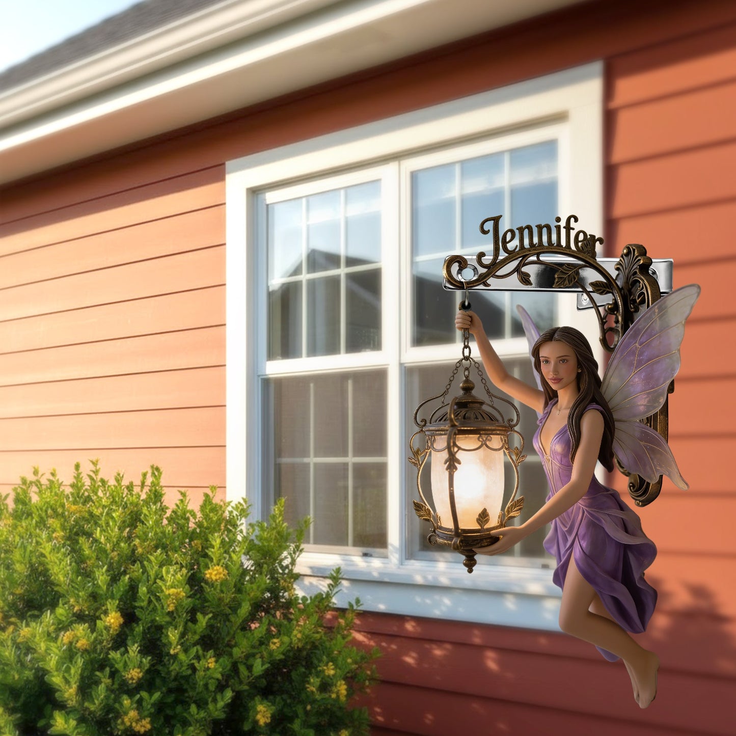 Aesthetic Fairy Decor - Personalized Self Love Wooden Wall Mount Sign