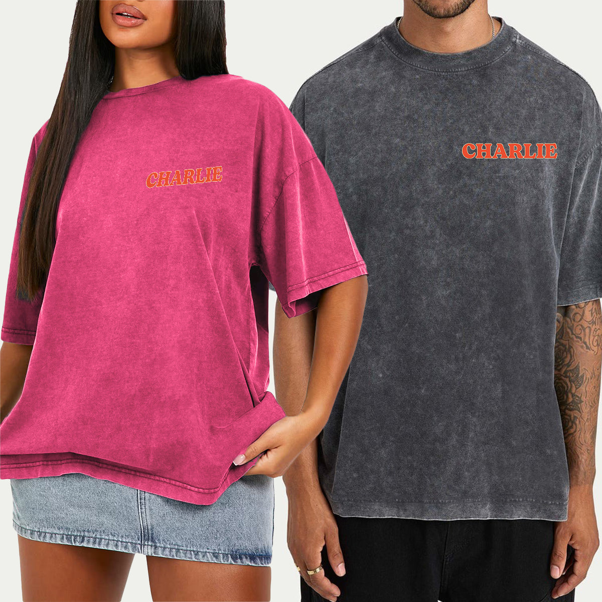 Keep Public Service Public - Personalized LGBT Support Wash T-Shirt