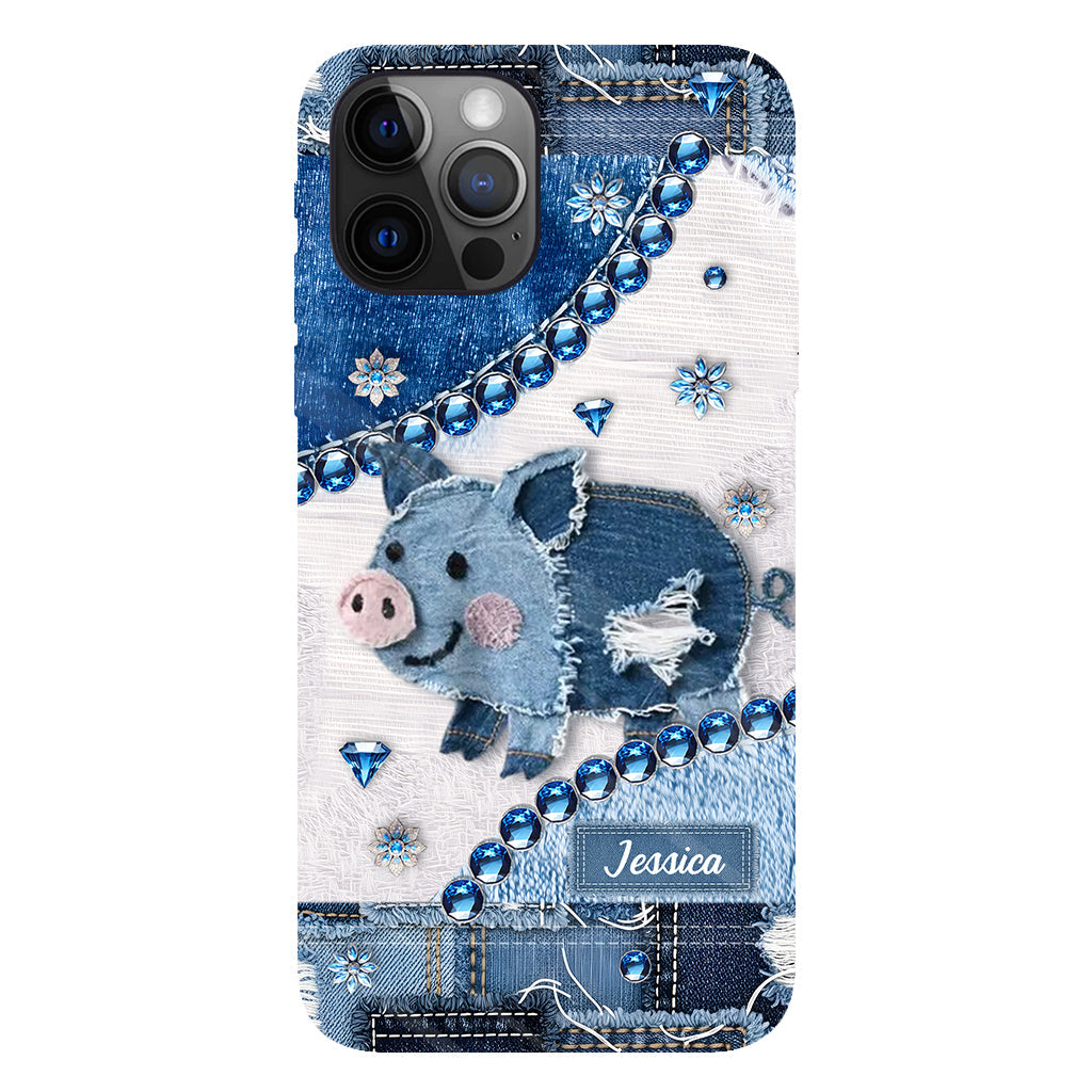 Cute Pig - Personalized Pig Lover Full Print Phone Case