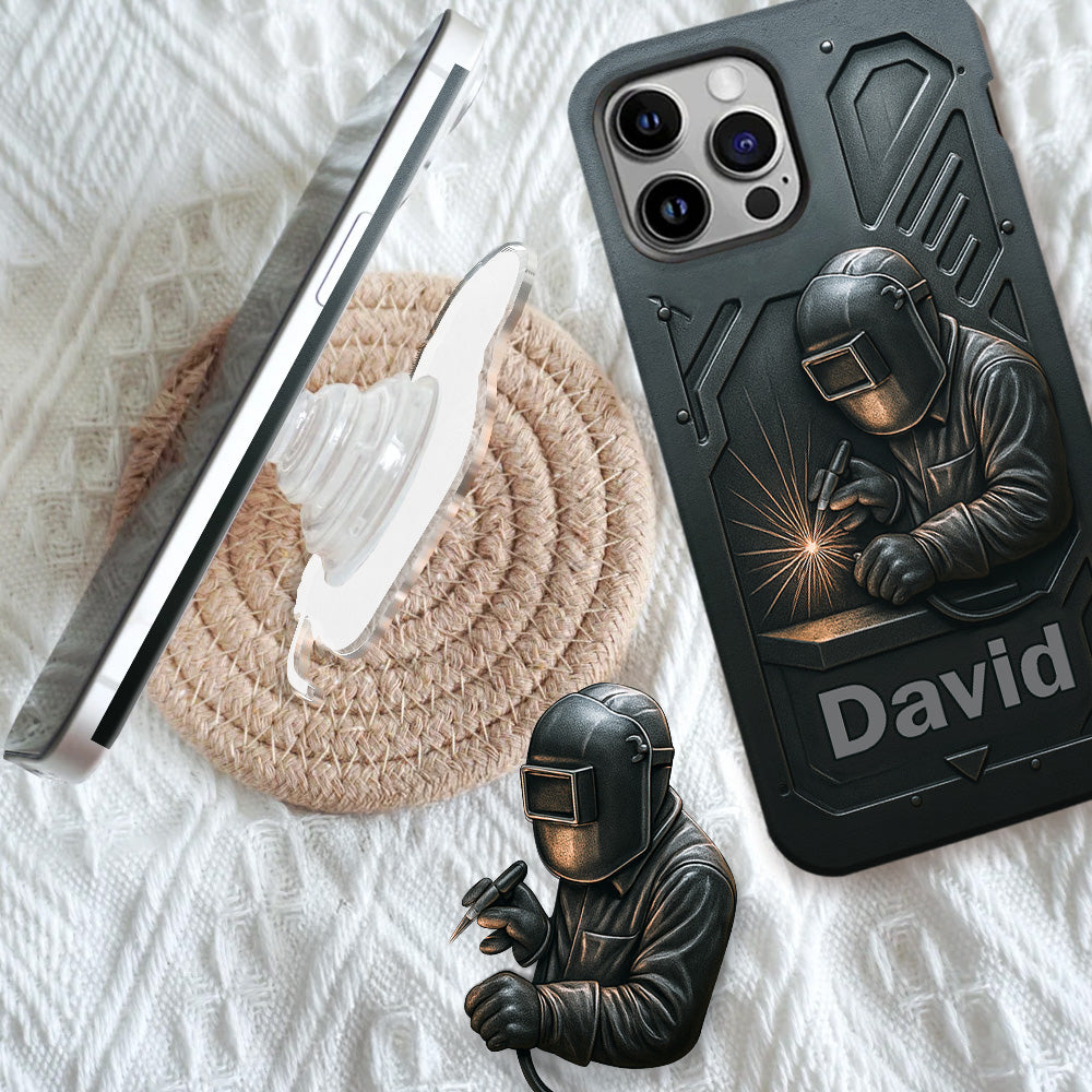 Cool Welder Men - Personalized Welder Full Print Phone Case