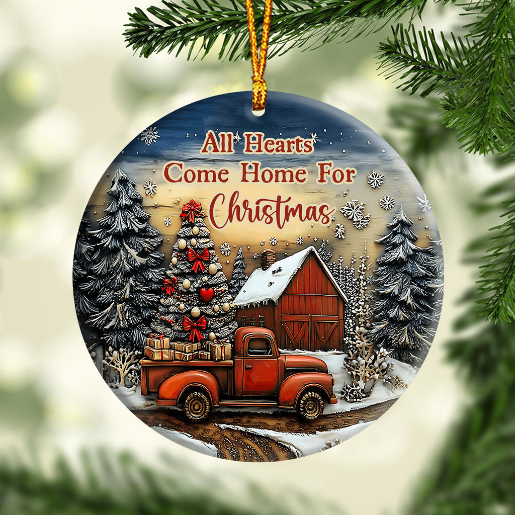 It's The Most Wonderful Time Of The Year - Personalized Family Ornament