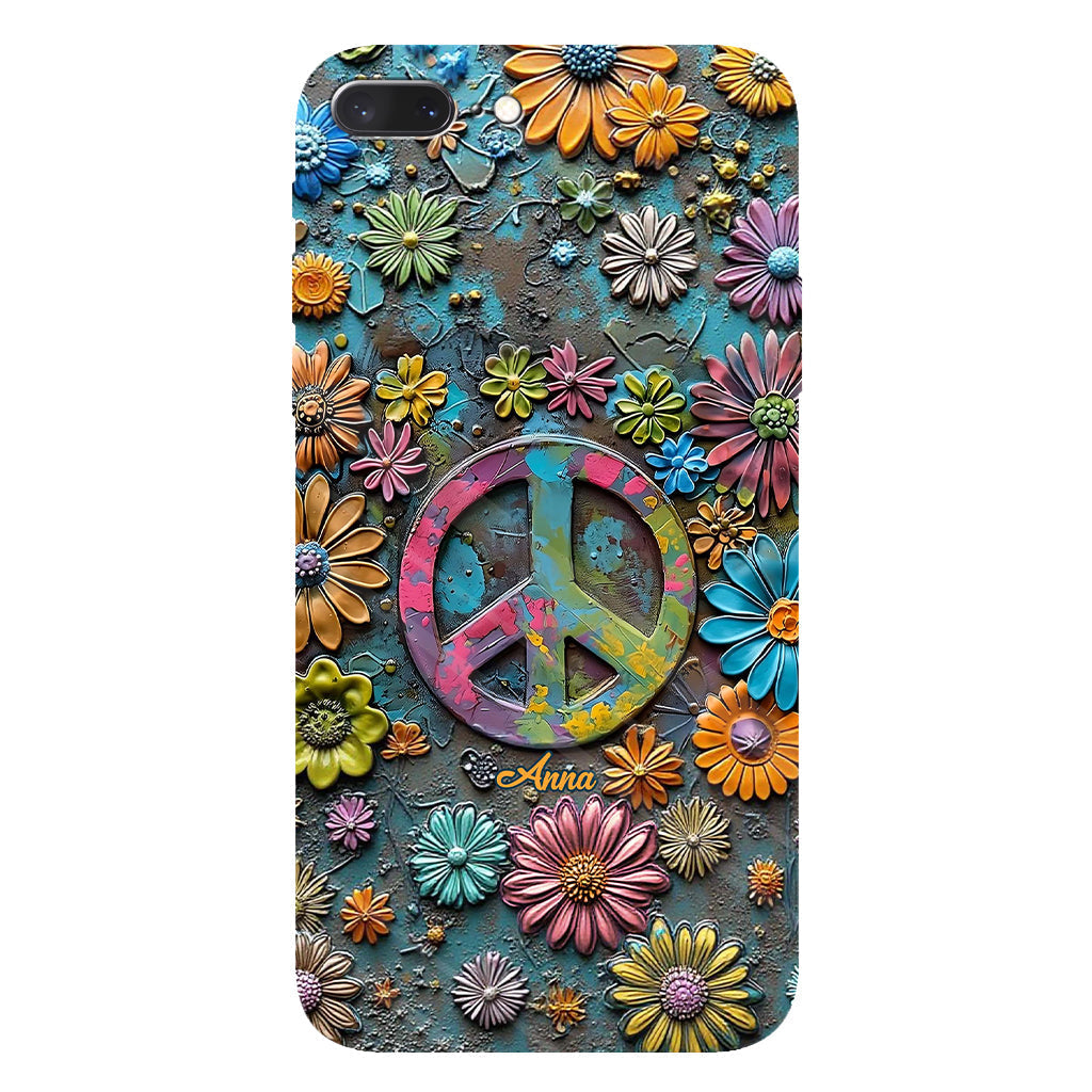 Hippie Soul - Personalized Hippie Full Print Phone Case