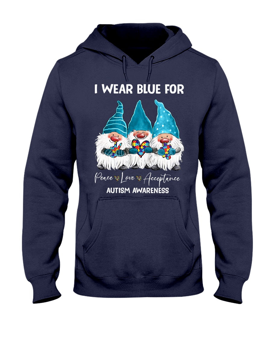 Autism I Wear Blue - Autism Awareness T-shirt and Hoodie 0921