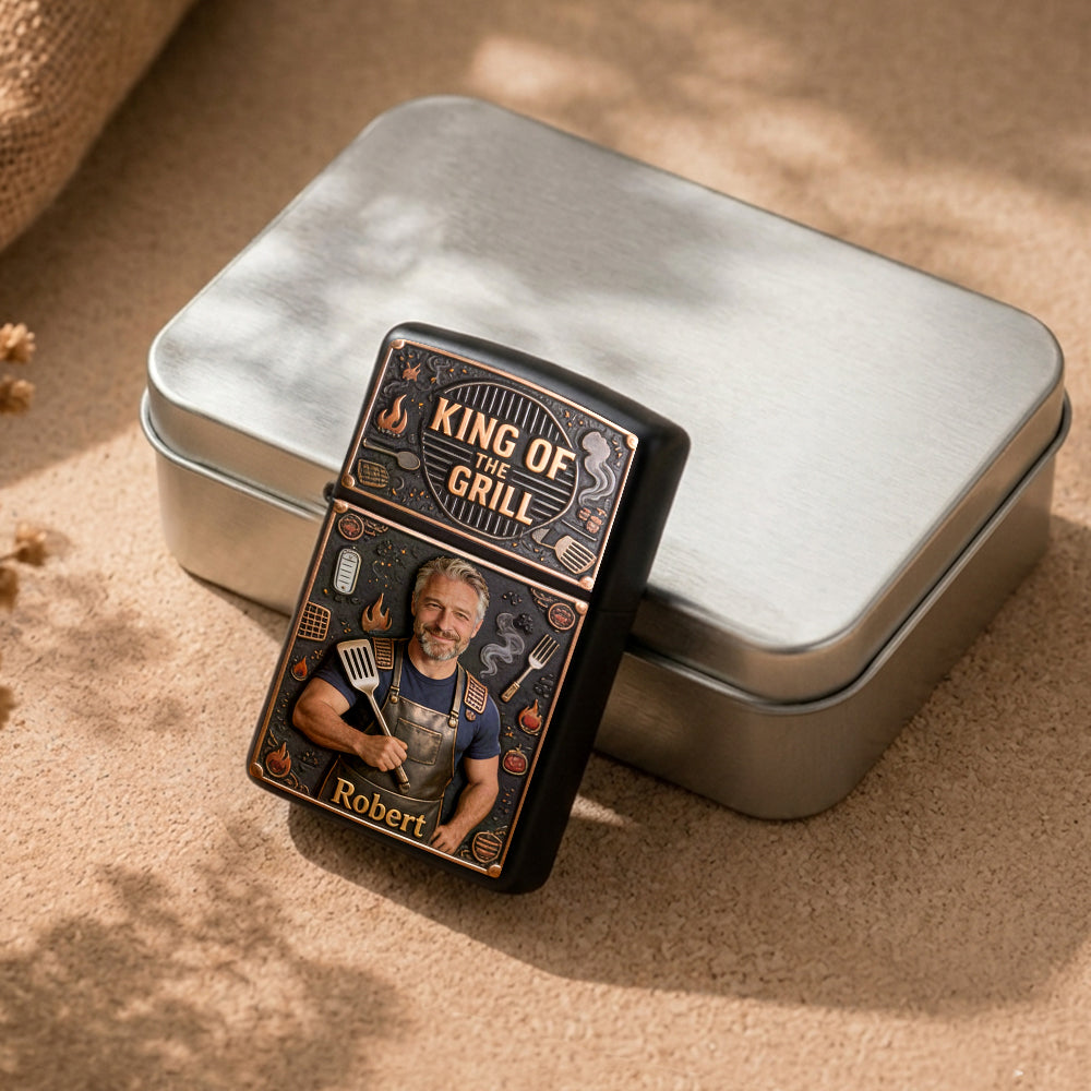 King Of Grill - Personalized Grilling Lighter