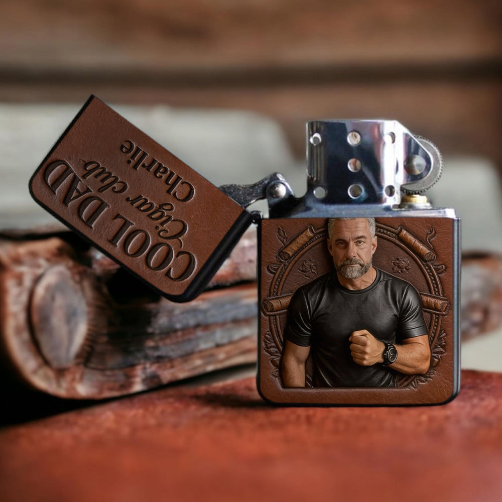 Custom Any Photo - Personalized Father Lighter