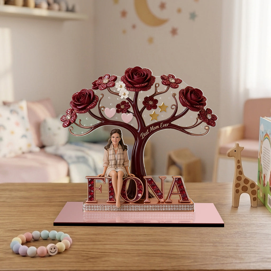 Best Mom, Grandma Ever - Personalized Mother Jewelry Holder