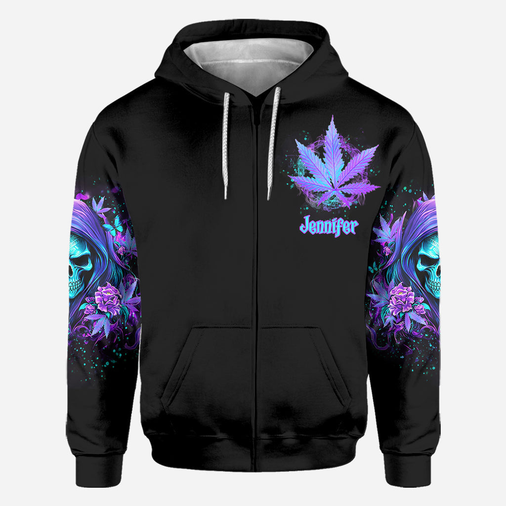 I Bet My Soul - Personalized Weed All Over Shirt