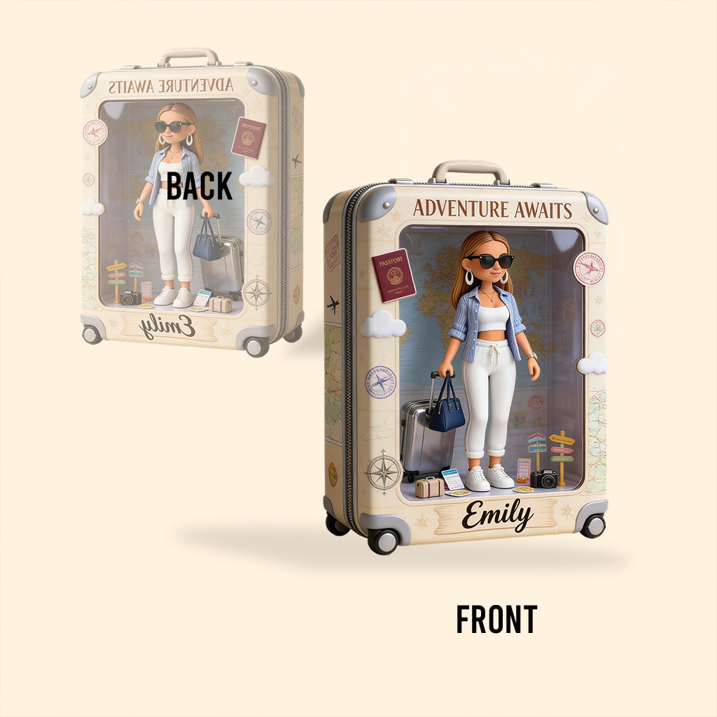 Custom Any Photo - Personalized Travelling Custom Shaped Acrylic Plaque