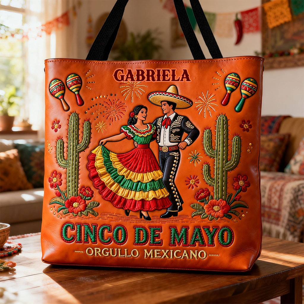 Celebrate Cinco De Mayo - Personalized Cinco de Mayo Tote Bag