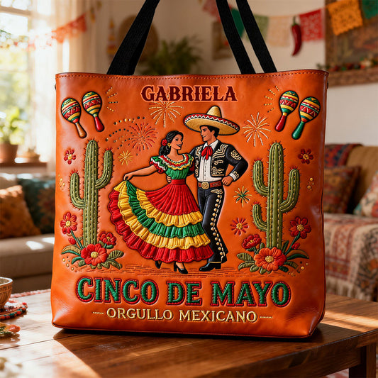 Celebrate Cinco De Mayo - Personalized Cinco de Mayo Tote Bag