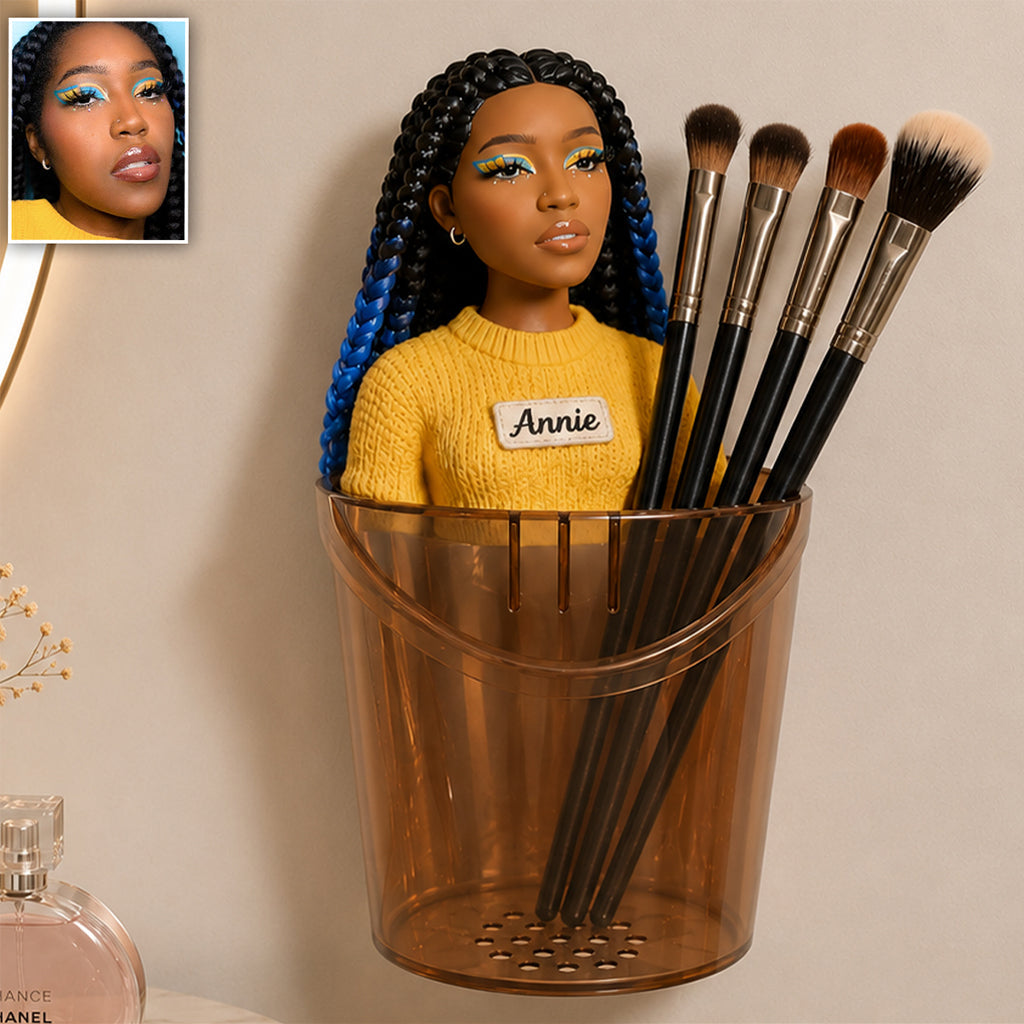 Beauty Bestie - Personalized Makeup Wall Multi Holder