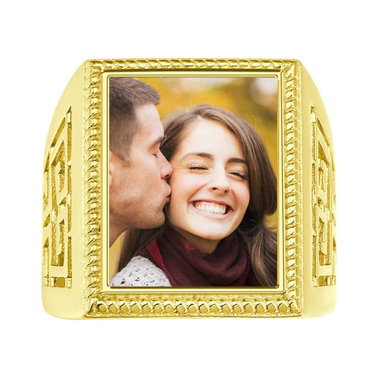 Vintage Square Photo - Personalized Vintage Square Photo