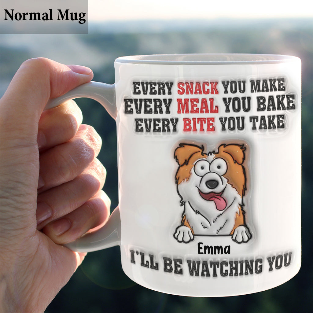 I'll Watching You - Personalized Dog Mug