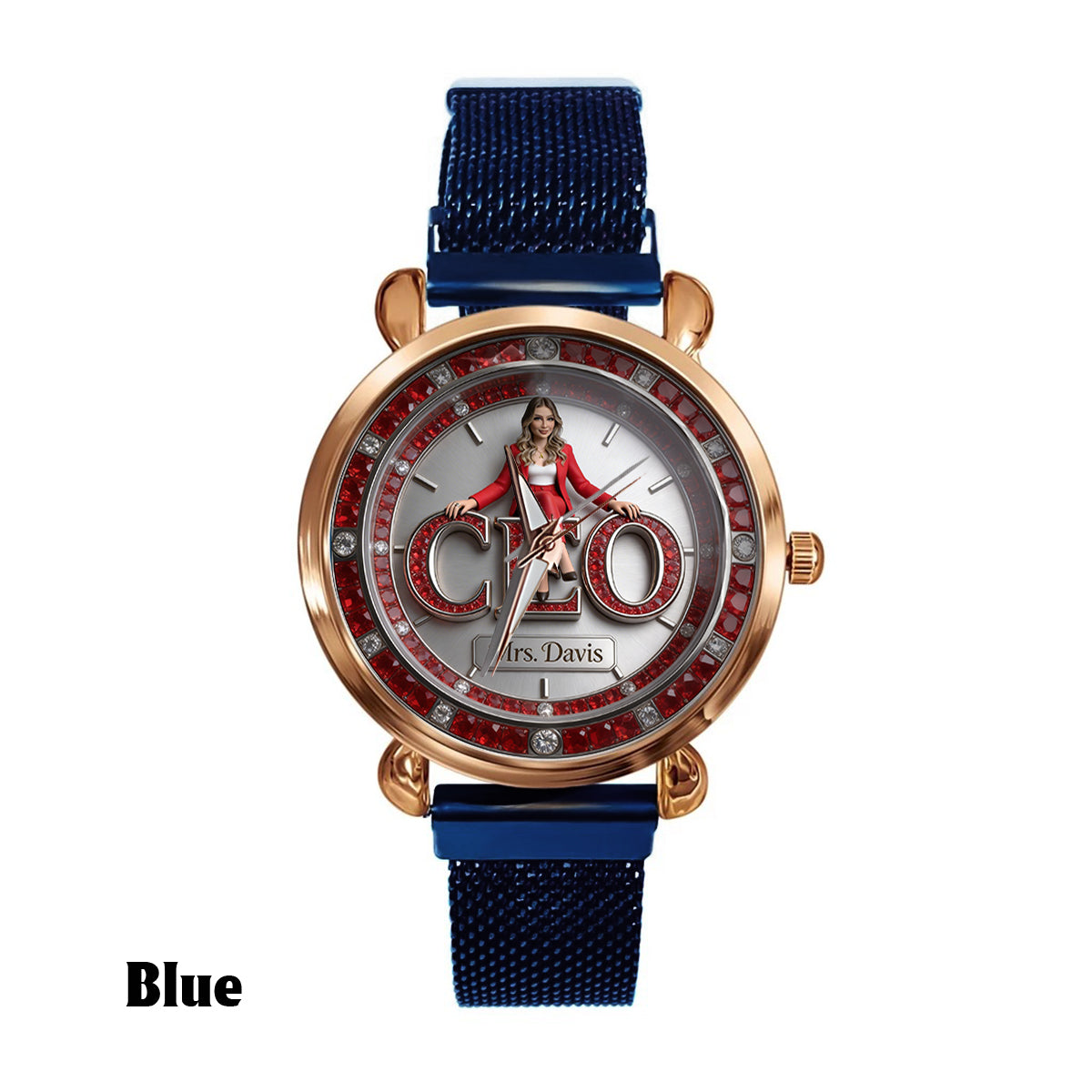 Custom Any Photo - Personalized Colleague Women Hand Watch
