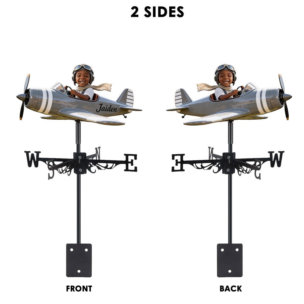 Custom Any Photo, Any Vehicle - Personalized Kid Weather Vane