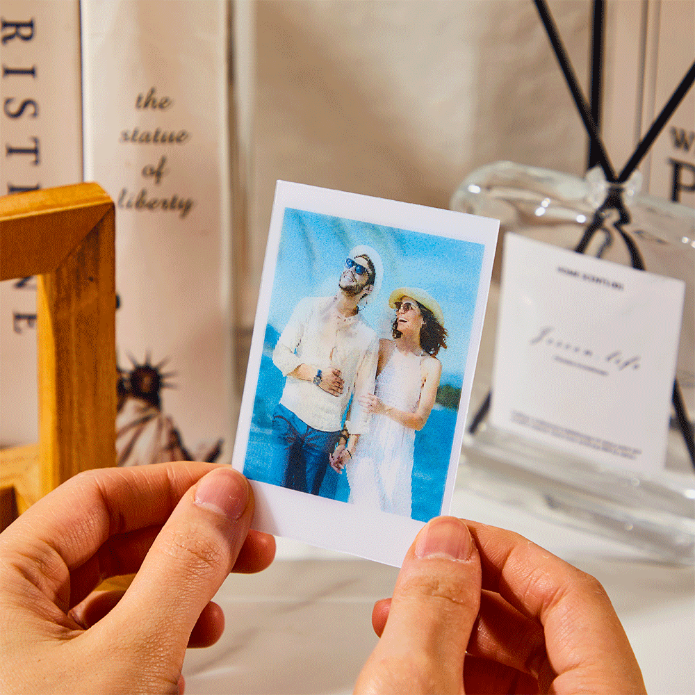 Any Photos - Personalized Couple Photo Transformation Card