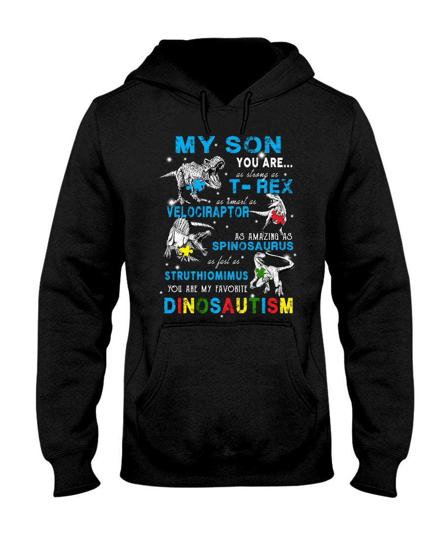 Dinosautism - Autism Awareness T-shirt and Hoodie 0520