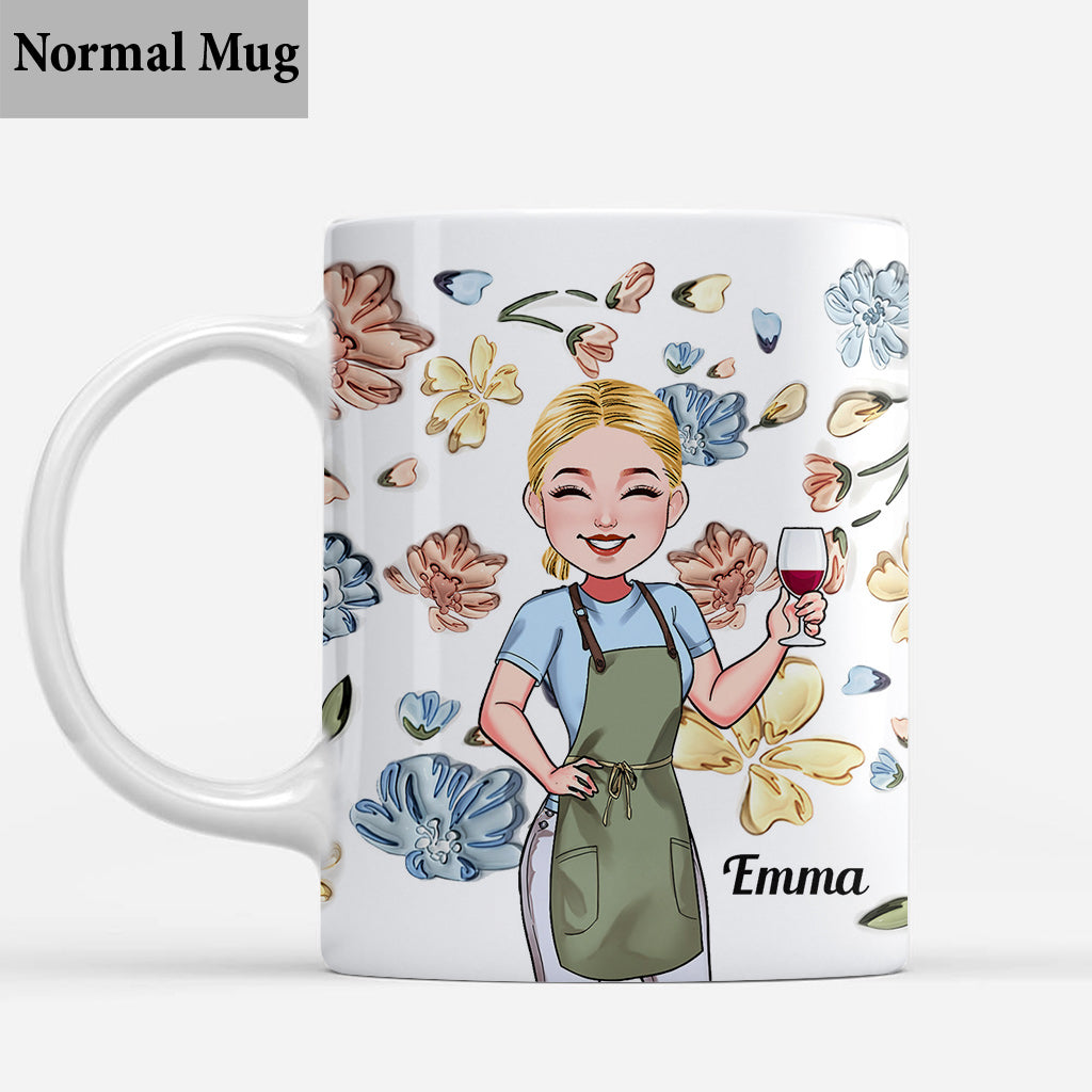 Into The Garden I Go - Personalized Gardening Mug
