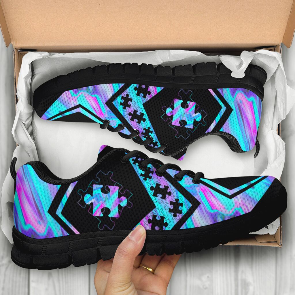 Accept Understand Love Autism Awareness Sneakers 0622