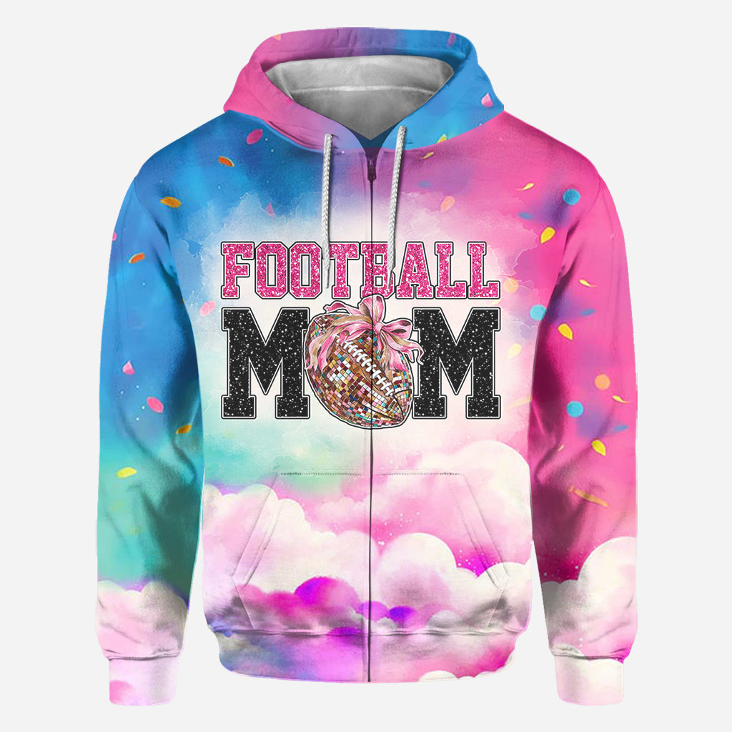 Football Mom - Personalized Football All Over Shirt