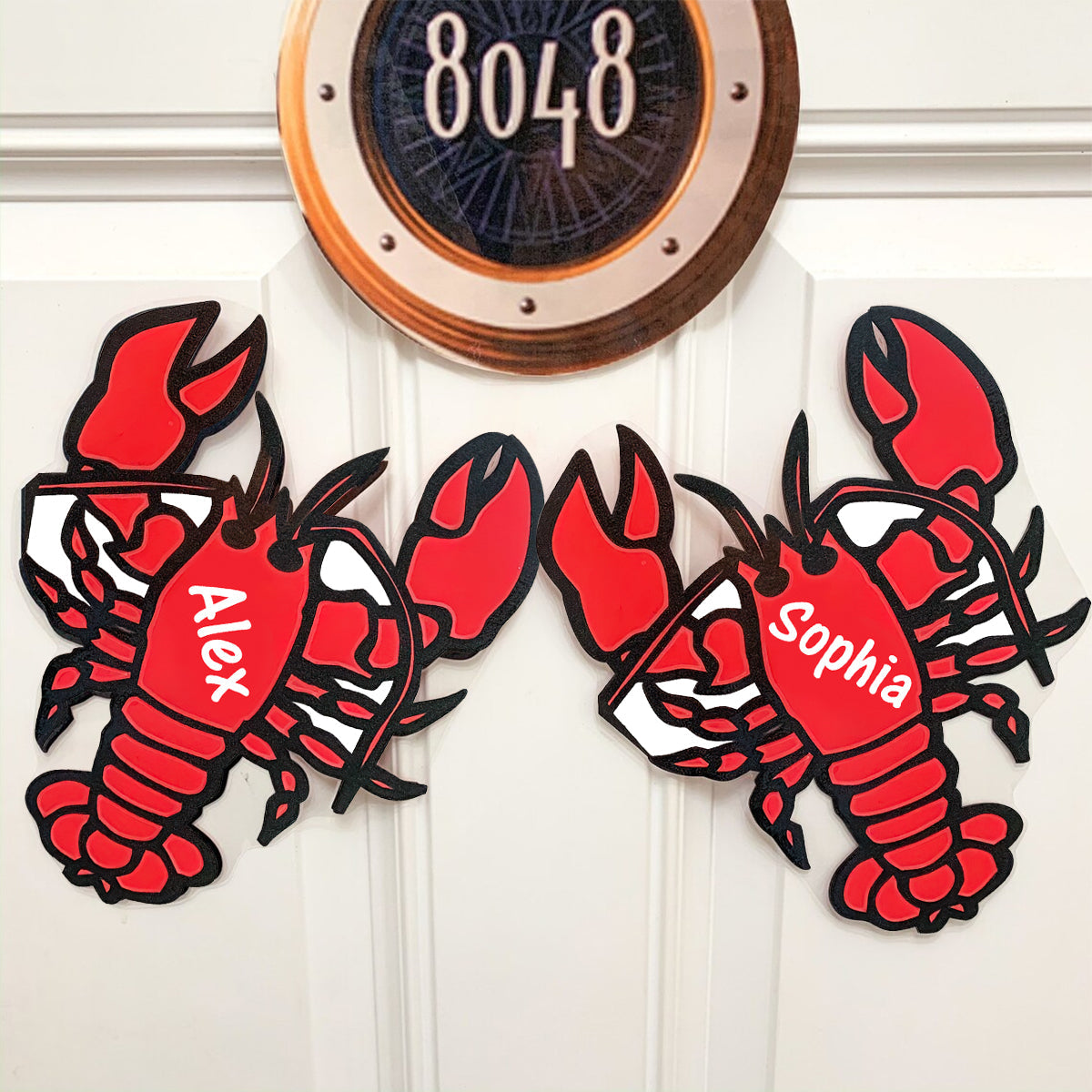 Lobster Cruise Door Decorations - Personalized Cruising Magnet
