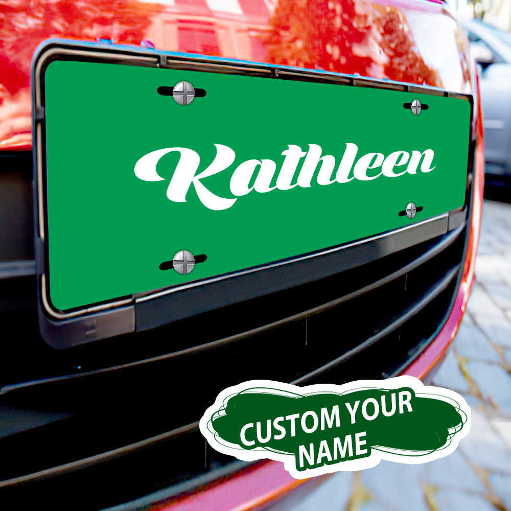 Funny Name - Personalized License Plate