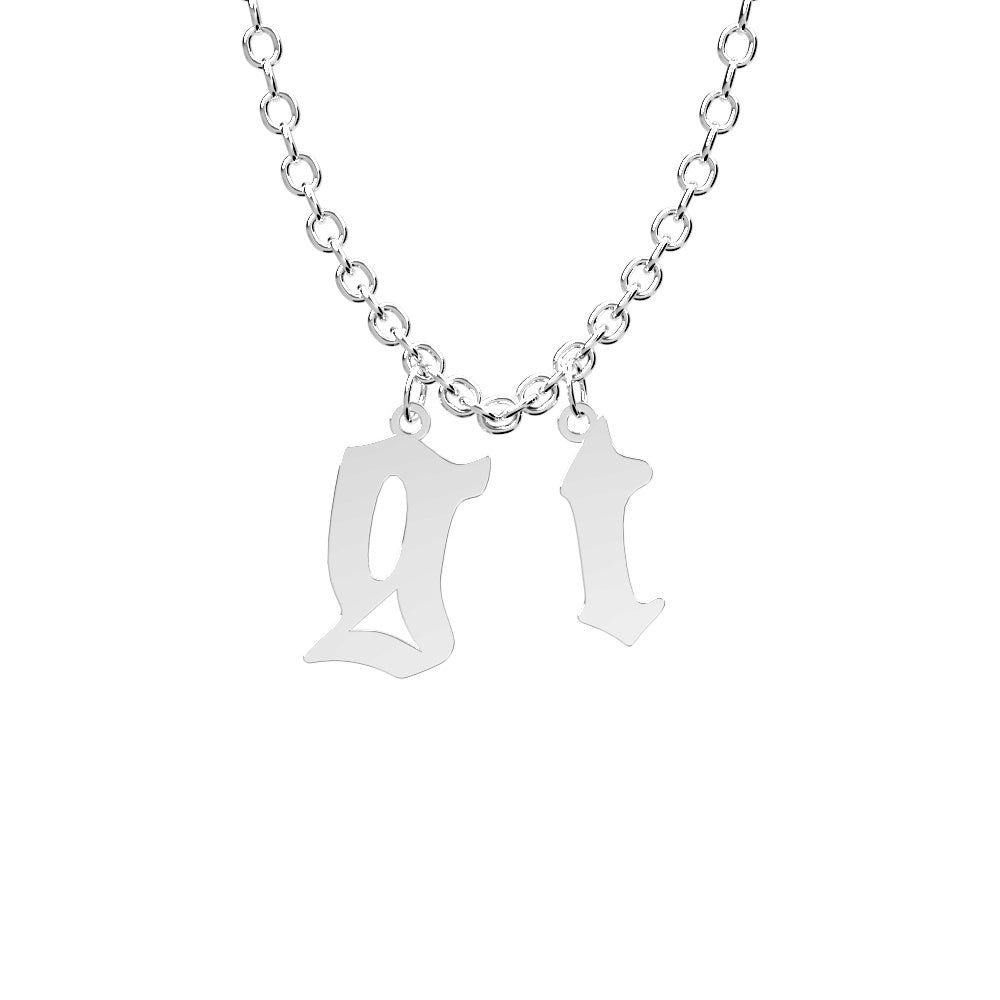 Any Letter - Personalized Initial Necklace