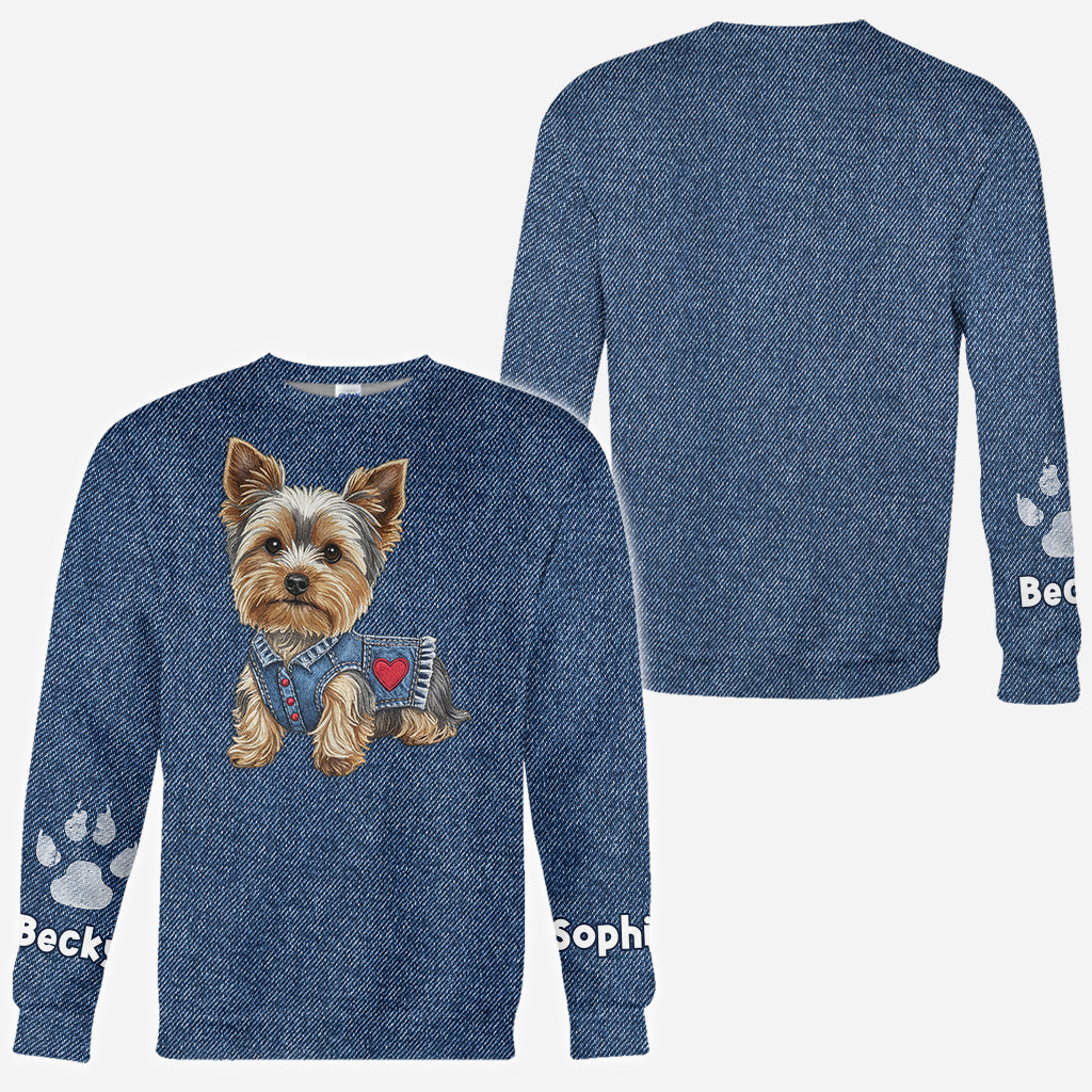 Cute Dog Costume - Personalized Dog All Over Shirt