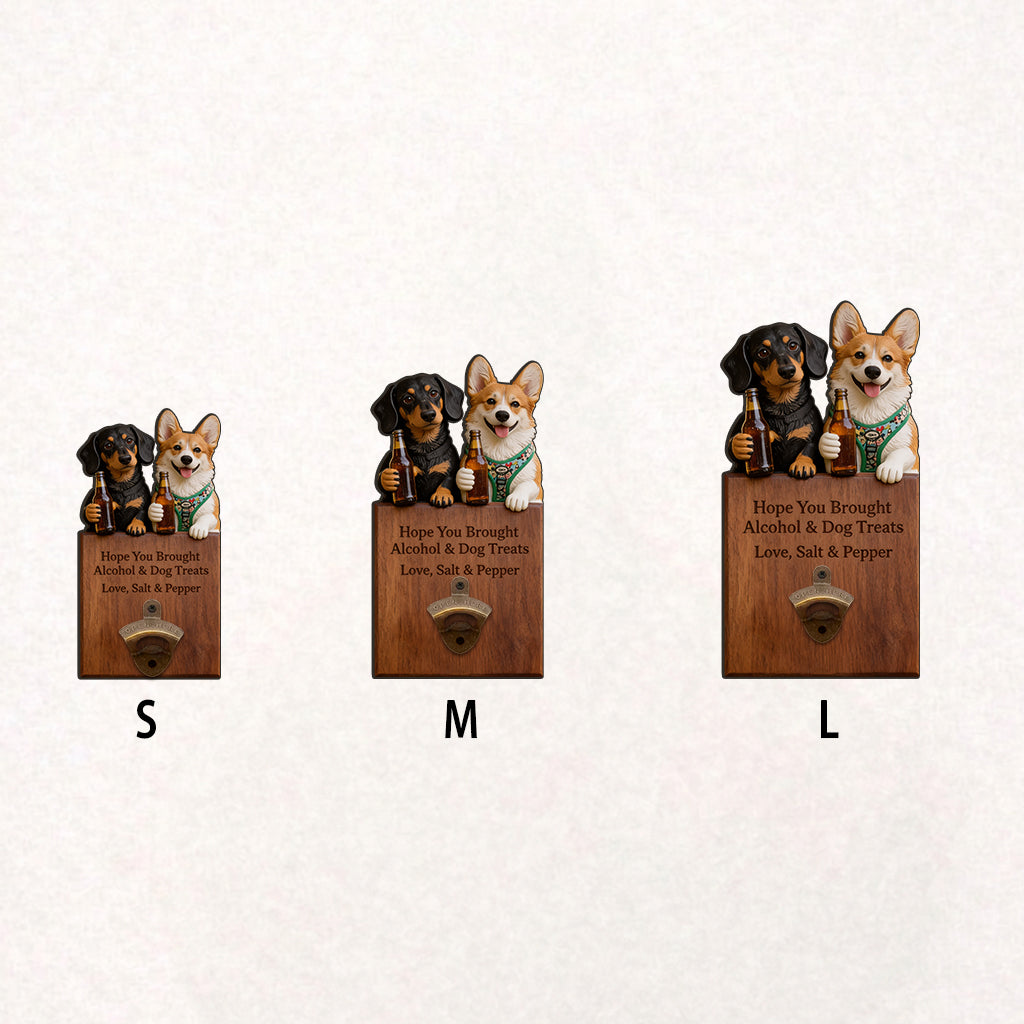 Cheers & Treats - Personalized Beer Wall Bottle Opener