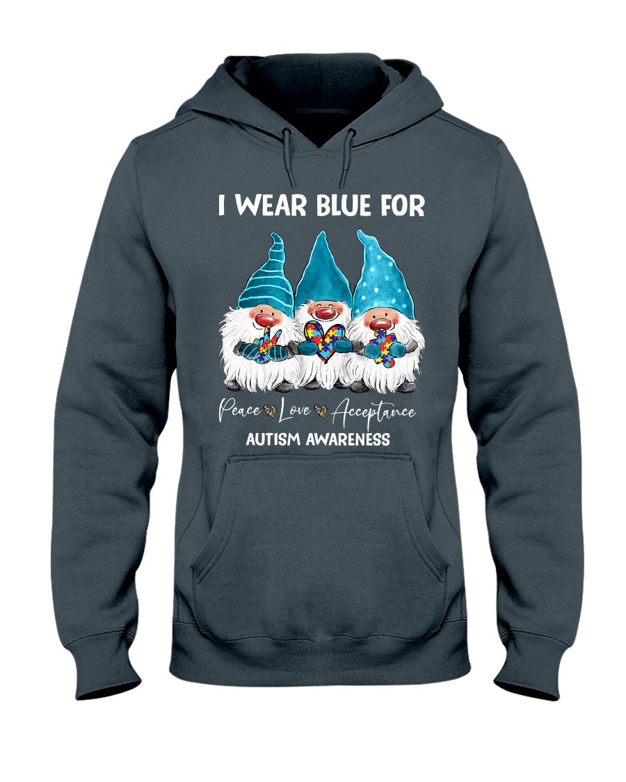Autism I Wear Blue - Autism Awareness T-shirt and Hoodie 0921