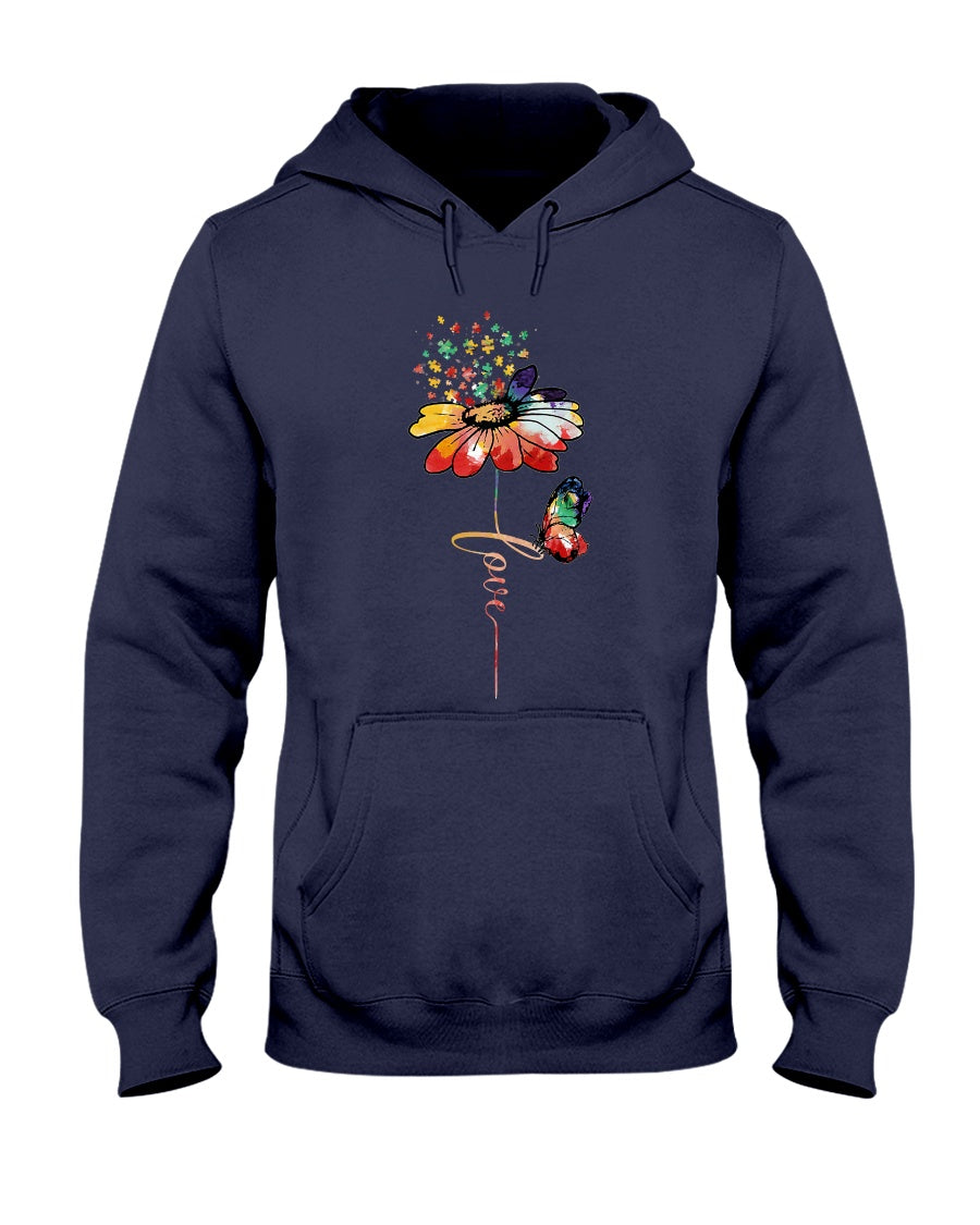 Love - Autism Awareness T-shirt and Hoodie 0520