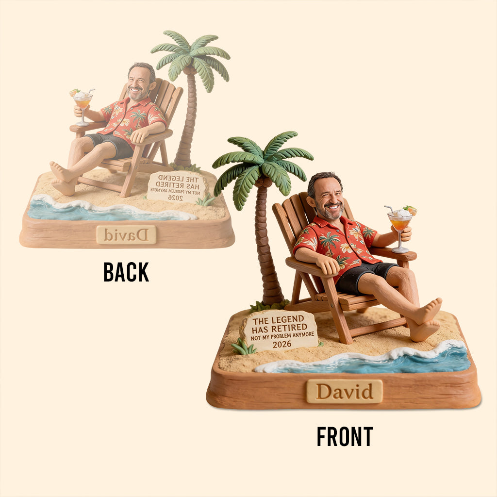 Custom From Any Photo - Personalized Retired Custom Shaped Acrylic Plaque