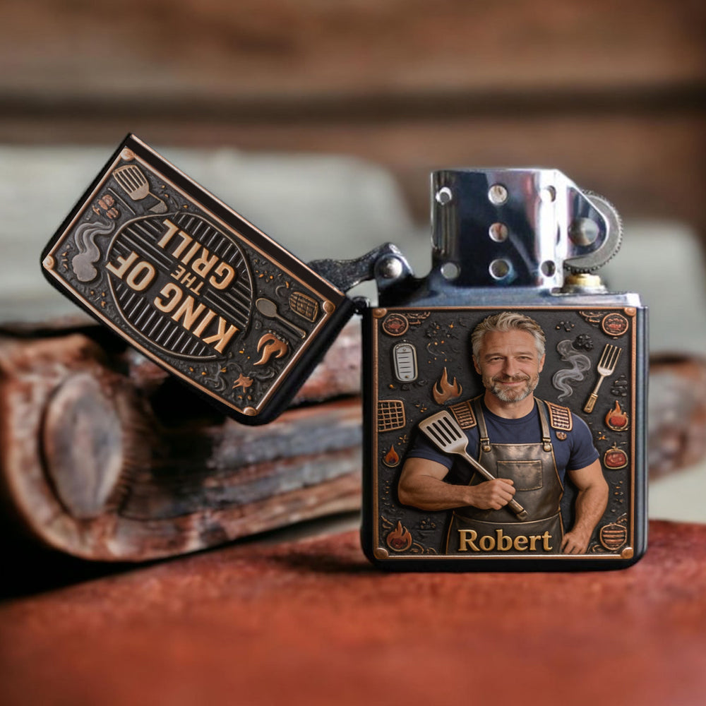 King Of Grill - Personalized Grilling Lighter