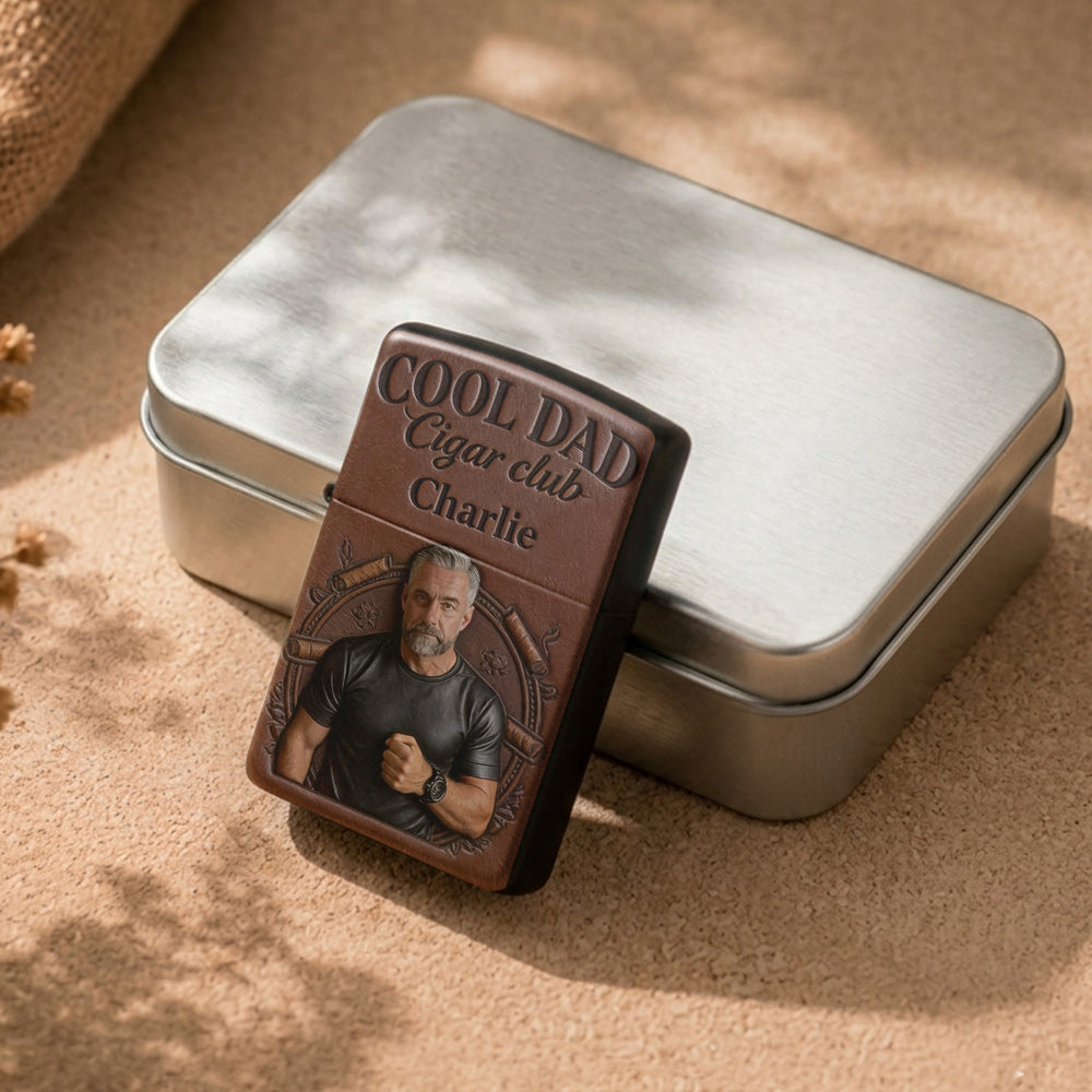 Custom Any Photo - Personalized Father Lighter