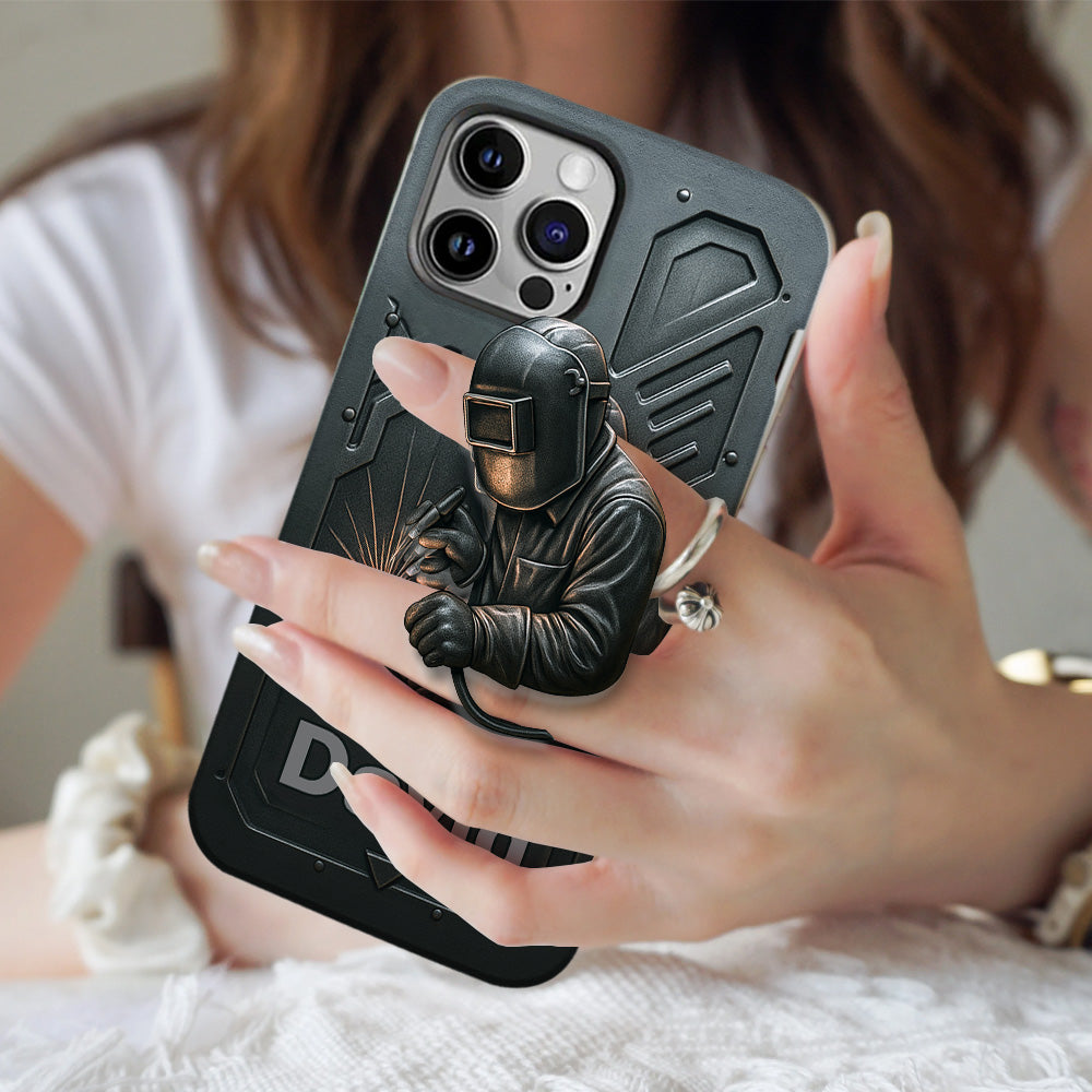 Cool Welder Men - Personalized Welder Full Print Phone Case