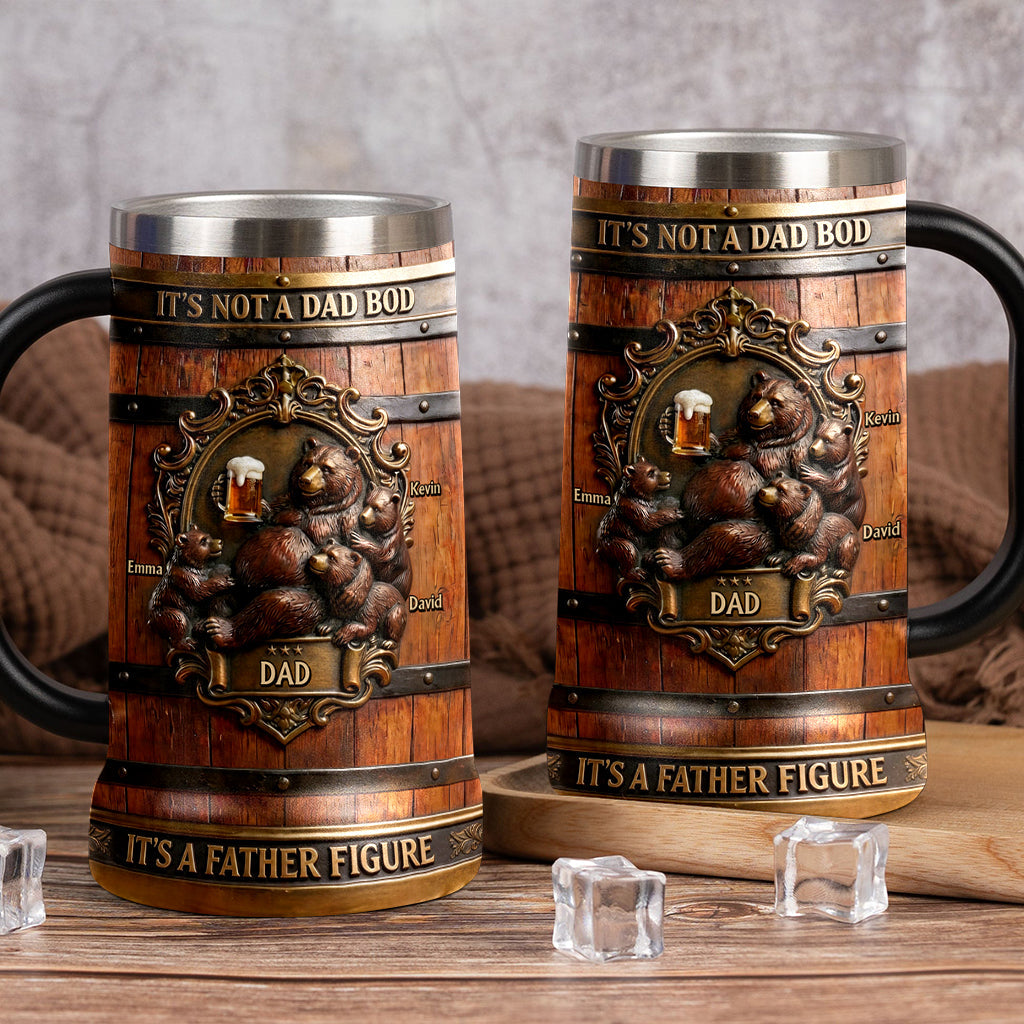 It's Not A Dad Bob - Personalized Father Beer Stein