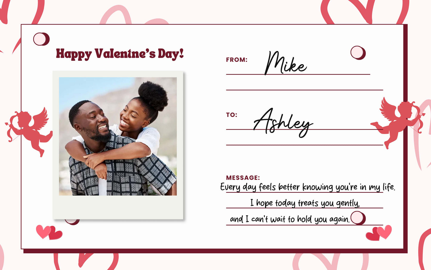 Couple Gift Card - Personalized Digital Gift Card