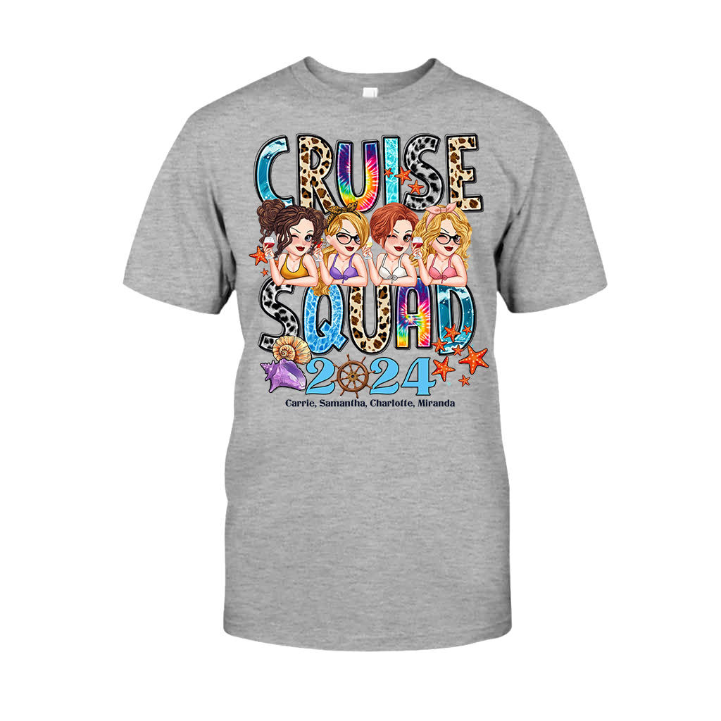 Cruise Squad 2024 - Personalized Cruising T-shirt And Hoodie