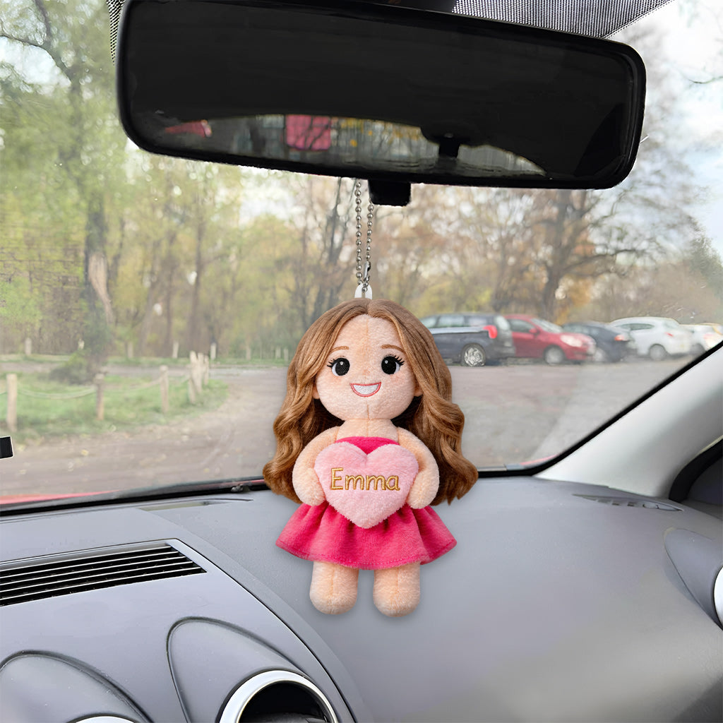 Custom Any Photo Unique Charm - Personalized Self Love Plush Keychain