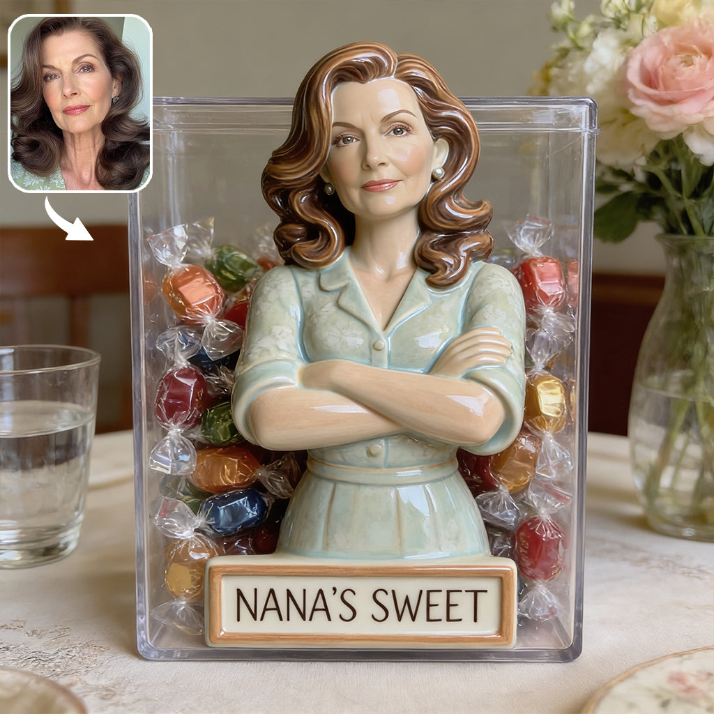 Custom Any Photo - Personalized Grandma Acrylic Pot