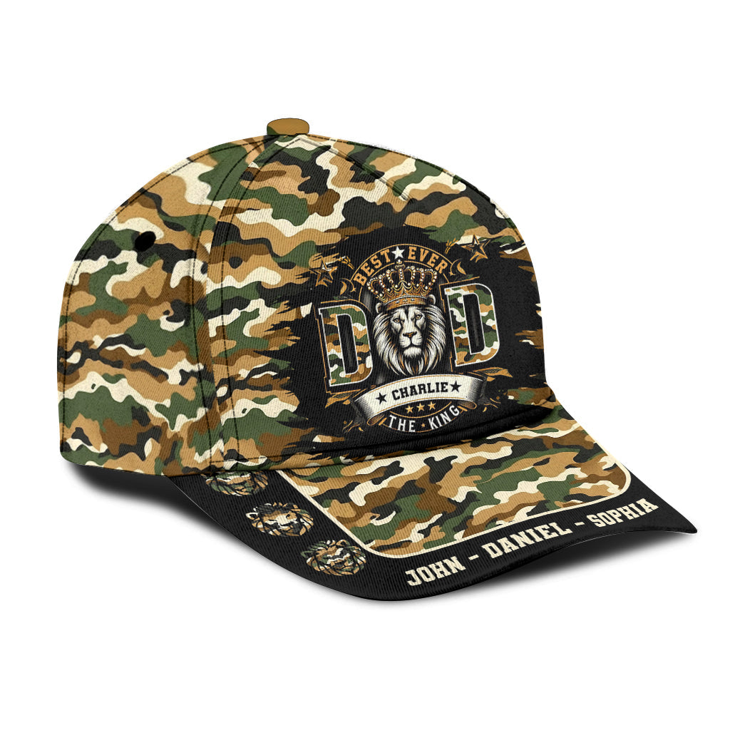 Best Dad Ever - Personalized Father Classic Cap