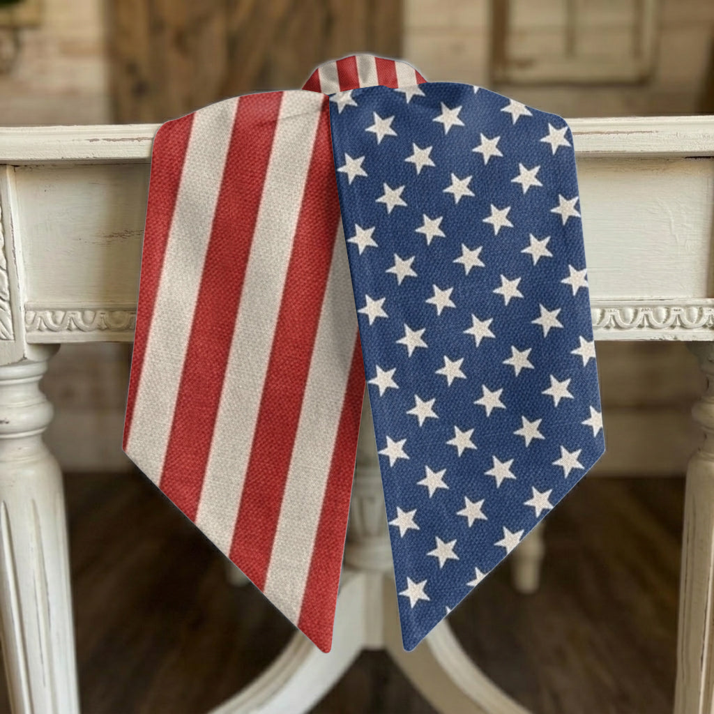 250th Anniversary - Personalize Patriot Shaped Wood Sign With Sash