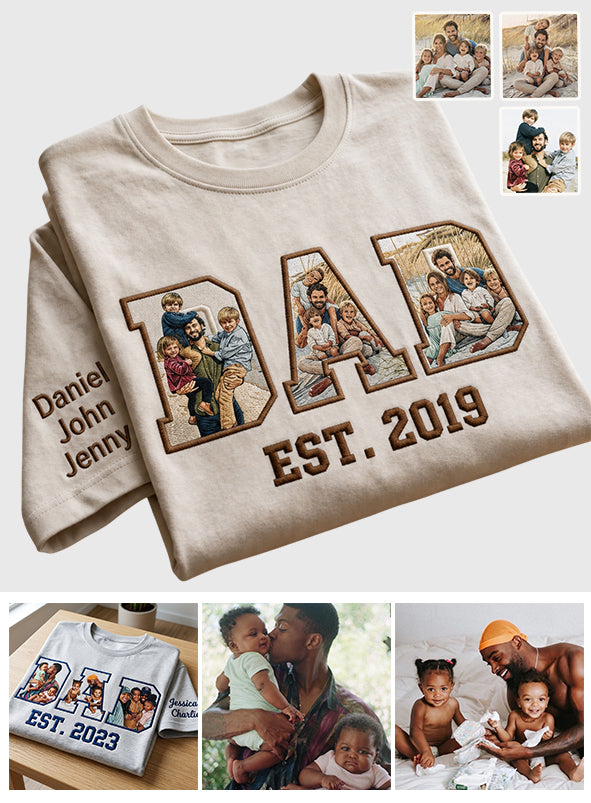 Best Dad Ever - Personalized Father All Over Shirt