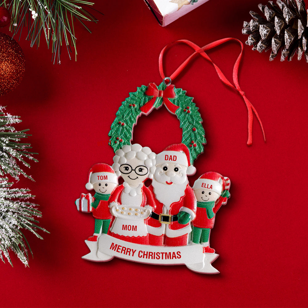 Any Family Name - Personalized Family Family Gift Ornament