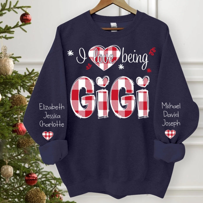 Personalized Sweatshirt Gift - A Heartfelt Family Keepsake for Christmas, Birthdays, and Anniversaries