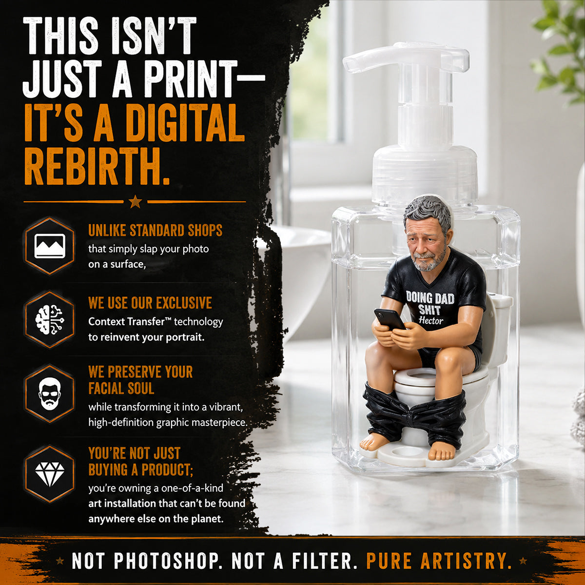 Doing Dad Sh*t - Personalized Father Pump Dispenser